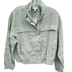 Nine West Women's Utility Bomber Jacket - NWT, Size Medium